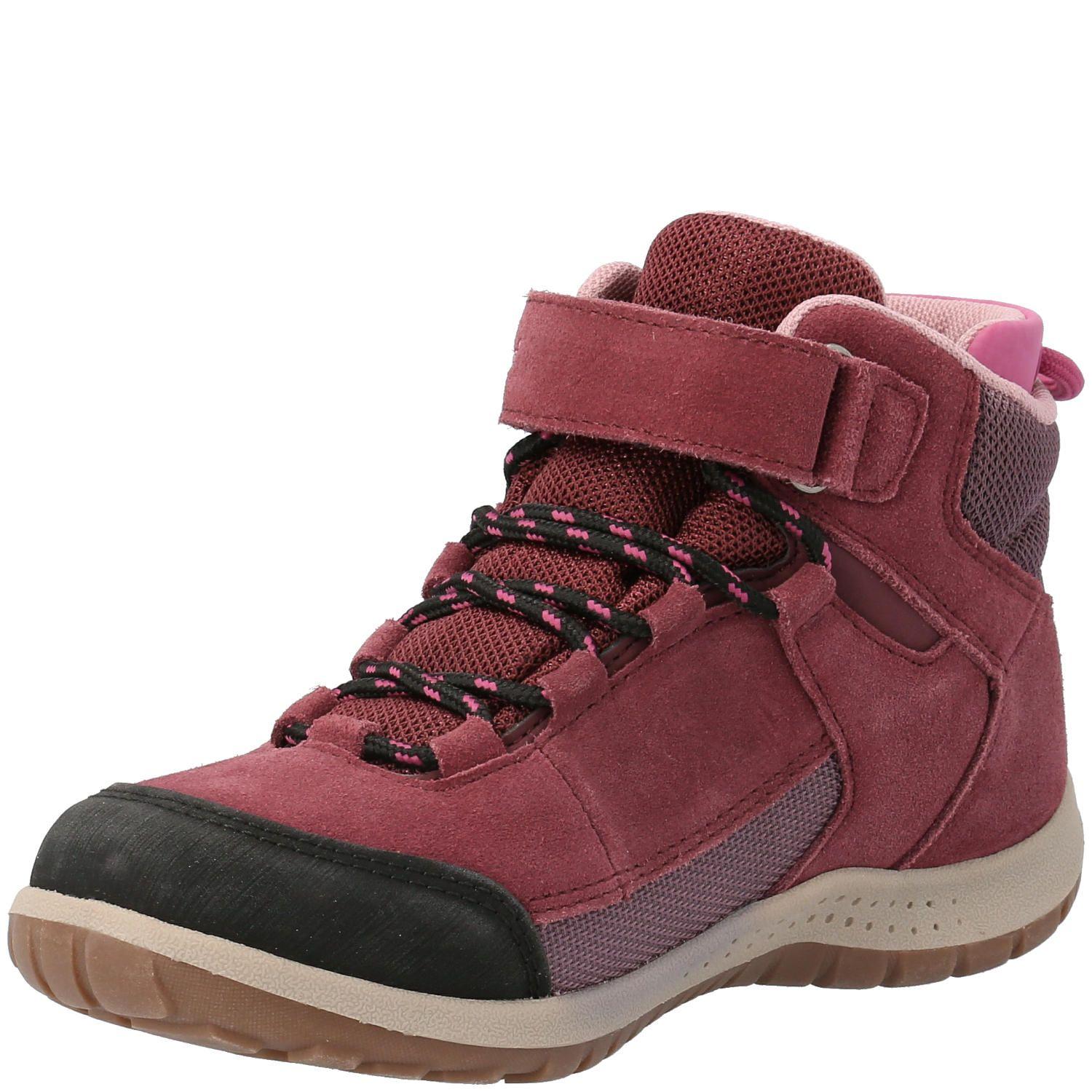 Botín Cuero Niña Climb Rosado-4