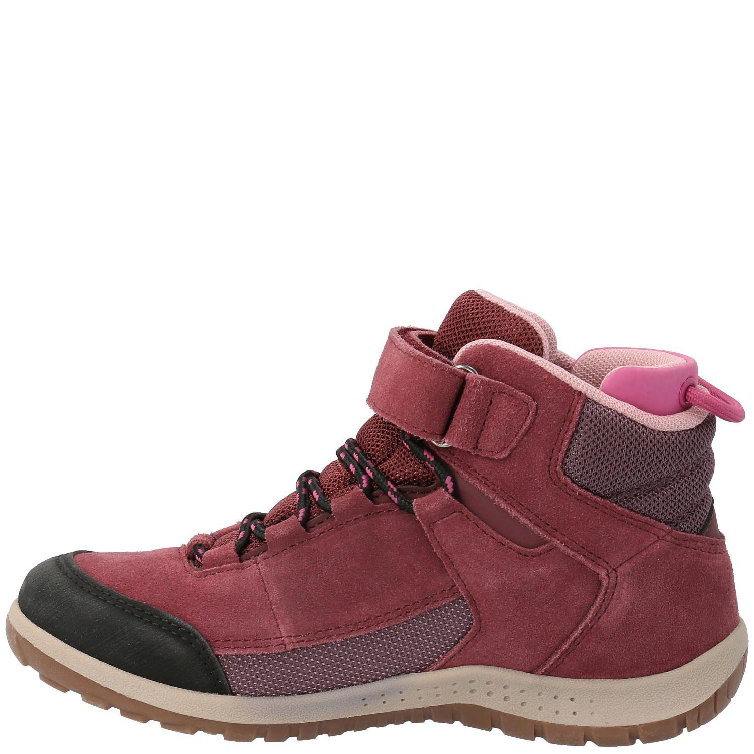 Botín Cuero Niña Climb Rosado-5