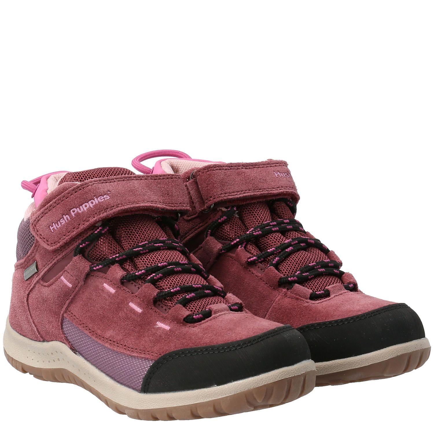 Botín Cuero Niña Climb Rosado-7