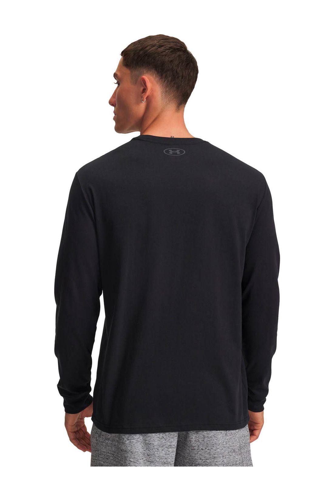 Polera M/L Training hombre Project Rock negra -1
