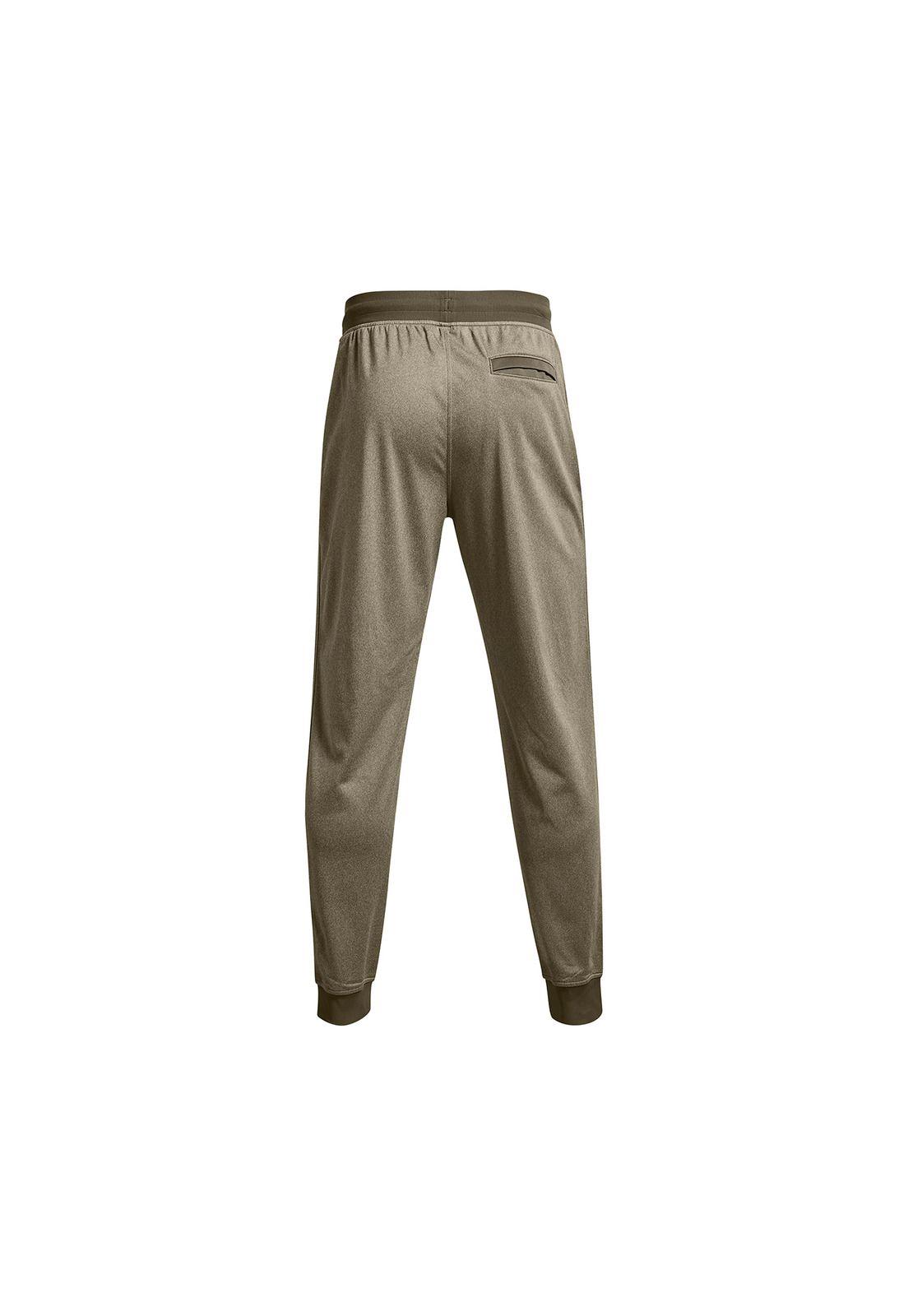 Pantalon Buzo Hombre Tricot Jogger Verde-1