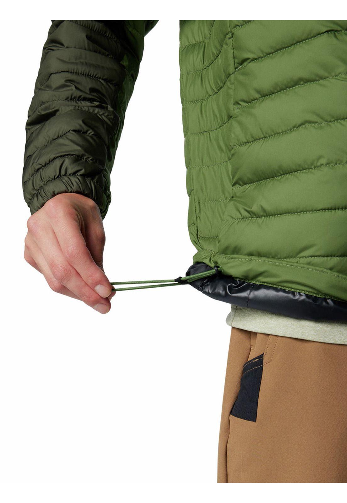Parka Hombre Silver Falls Ii Hooded Verde-4