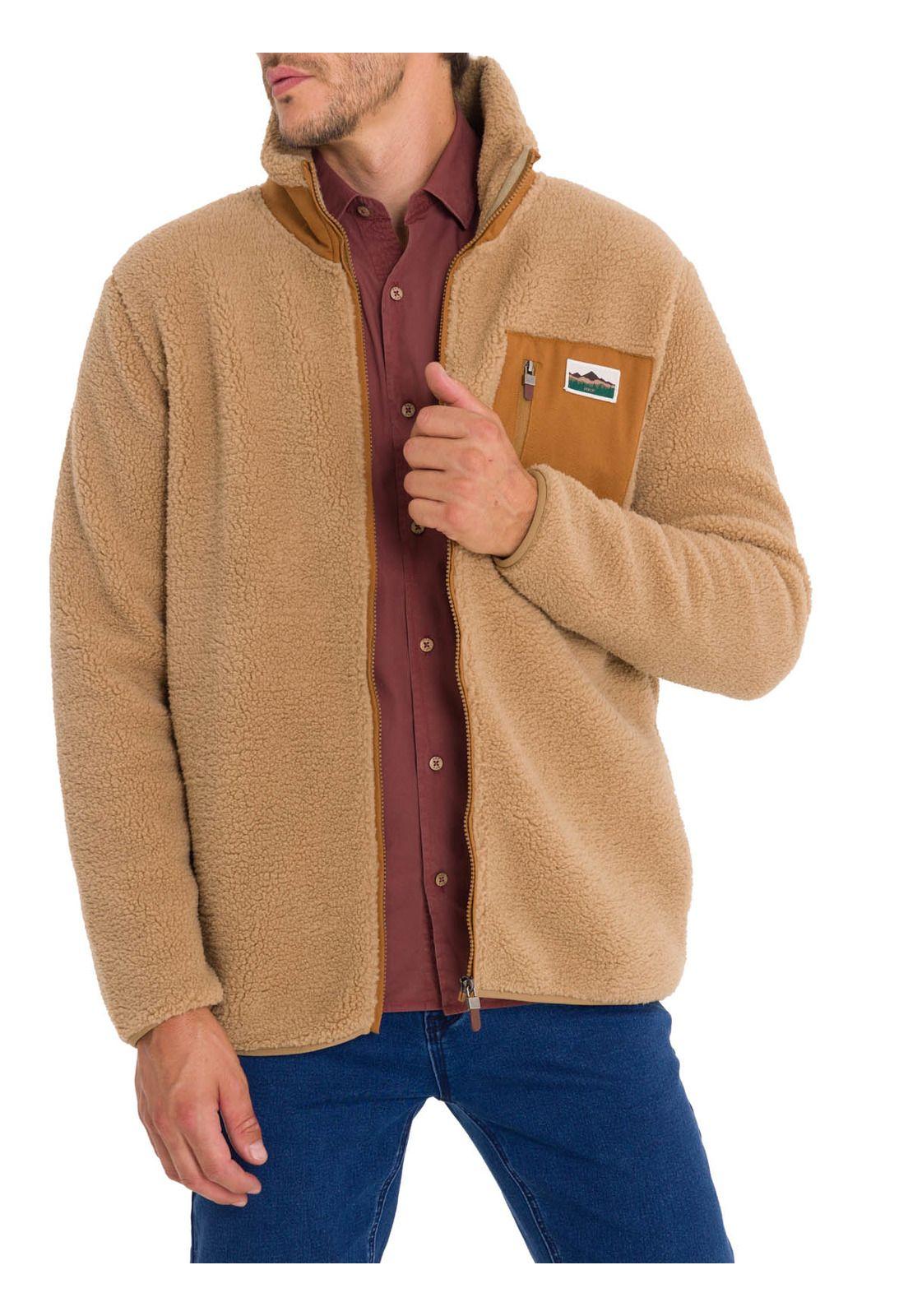 Polar Fibras Recicladas Hombre Marconi Naranjo-0