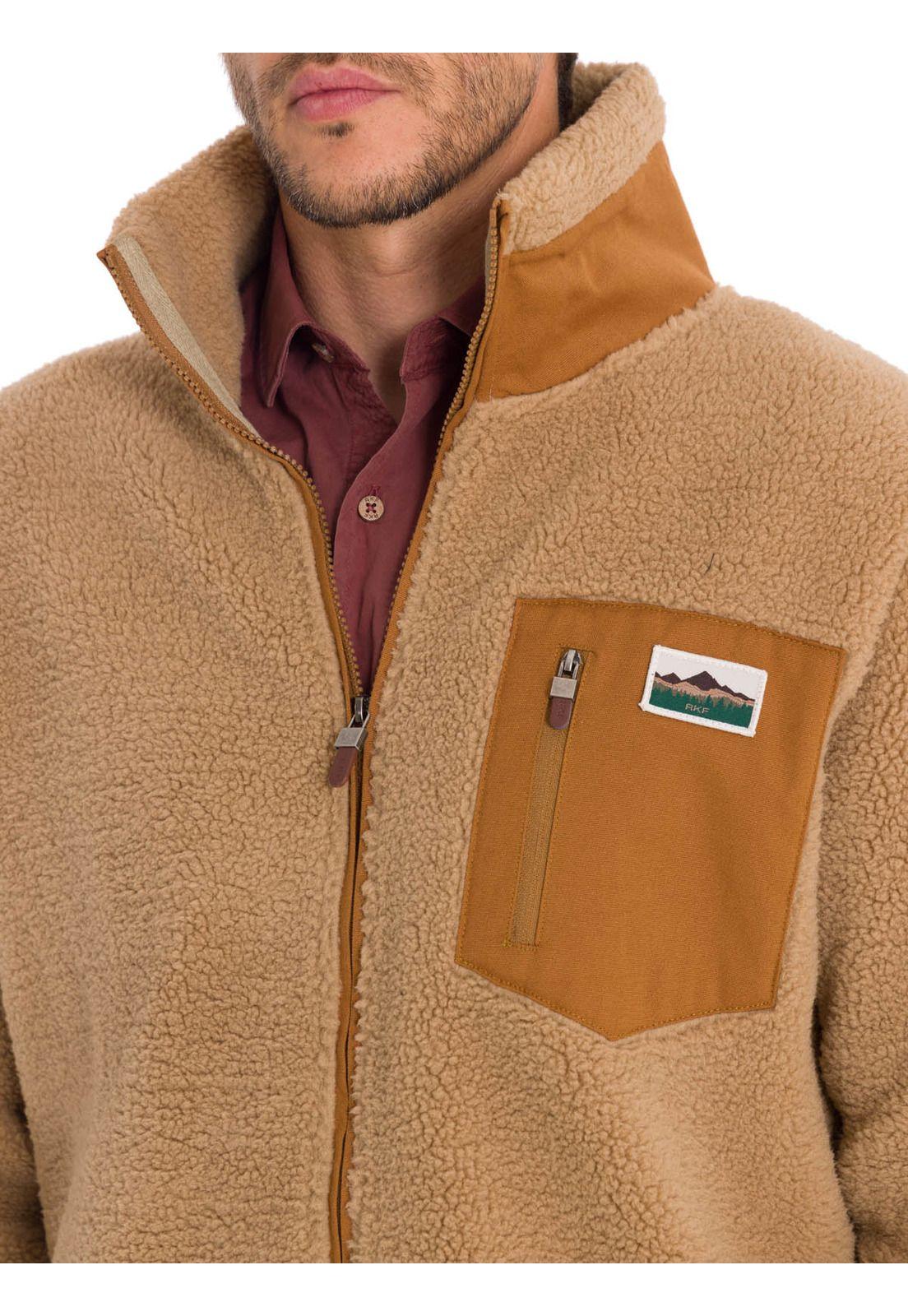 Polar Fibras Recicladas Hombre Marconi Naranjo-4