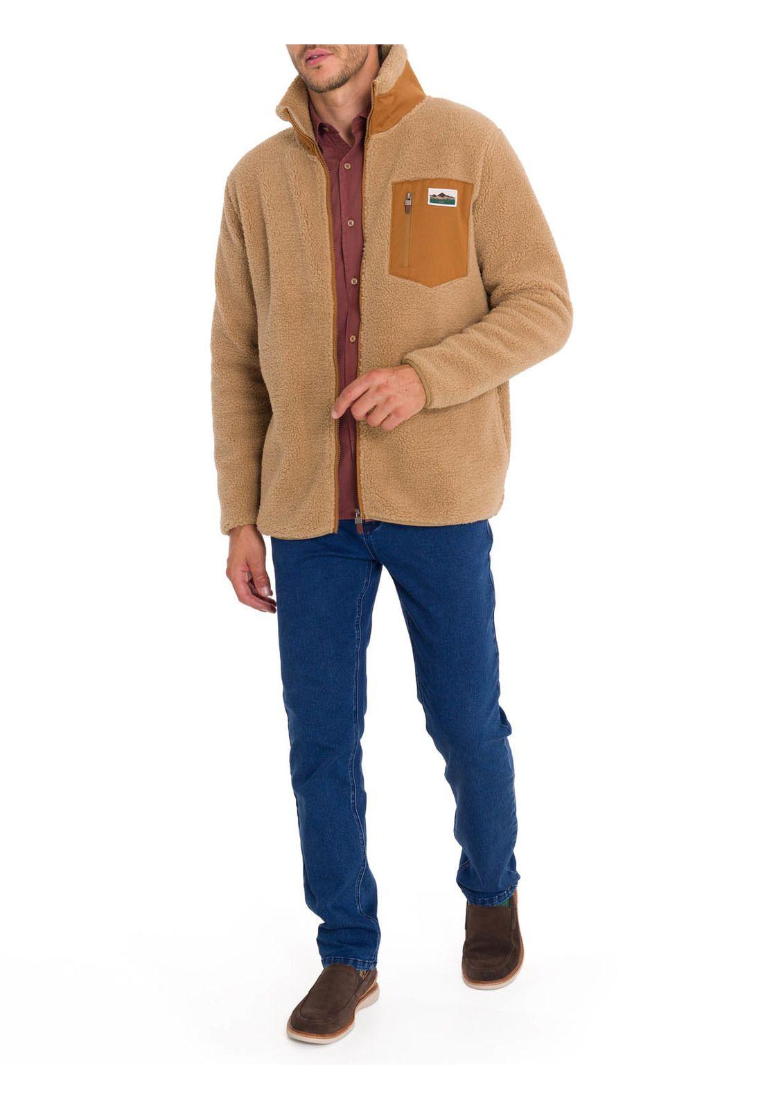 Polar Fibras Recicladas Hombre Marconi Naranjo-5