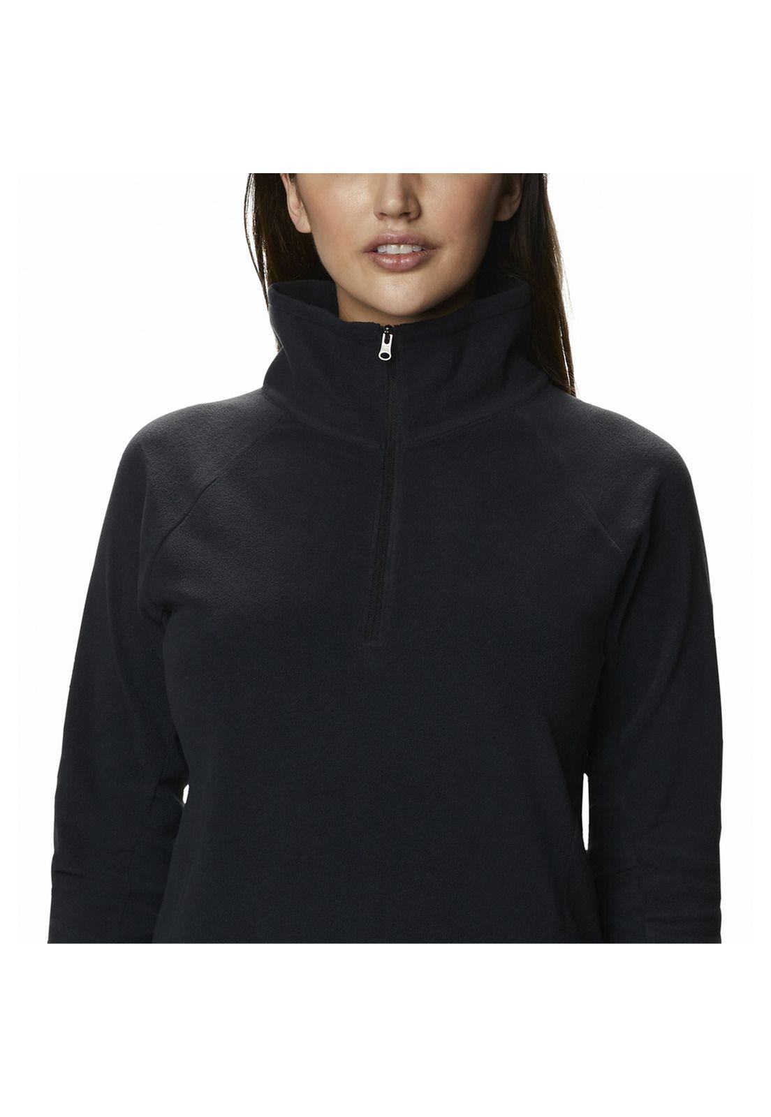 Polar Mujer Glacial Iv 1/2 Zip Negro-4