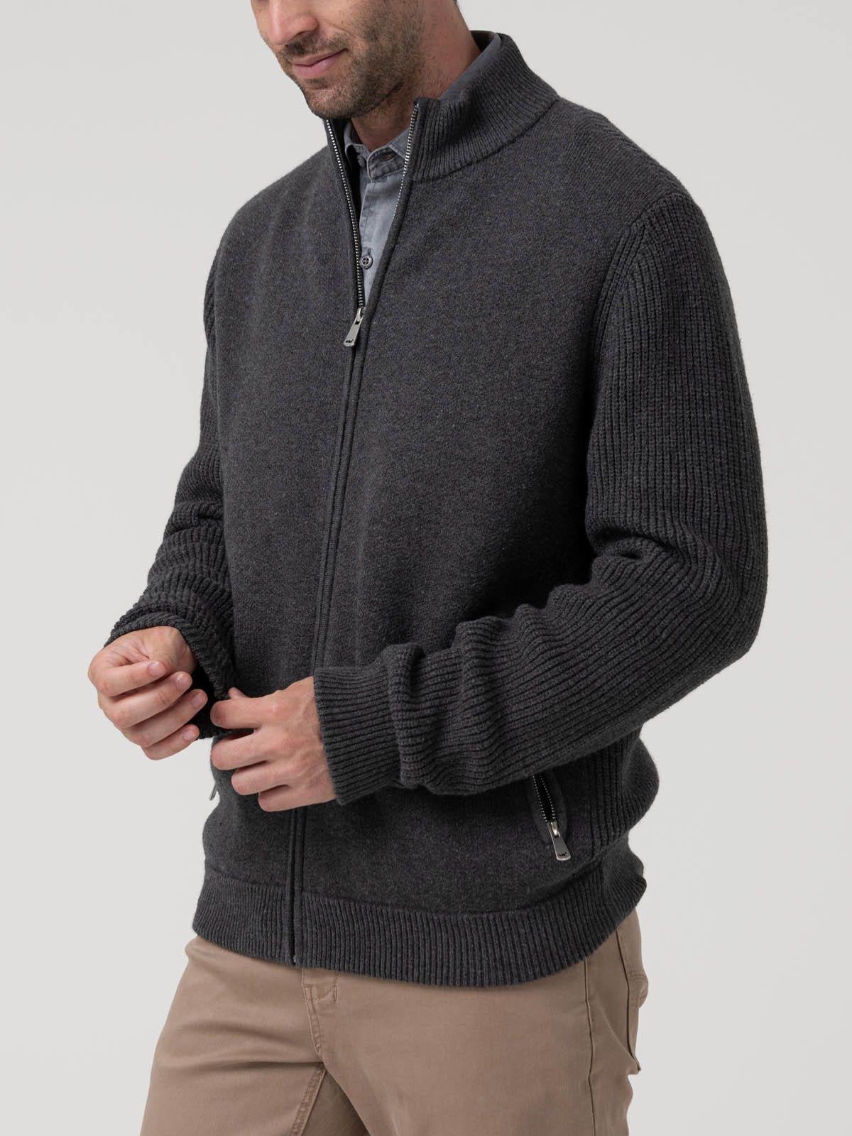 Sweater Poliéster Hombre Keld Gris-4