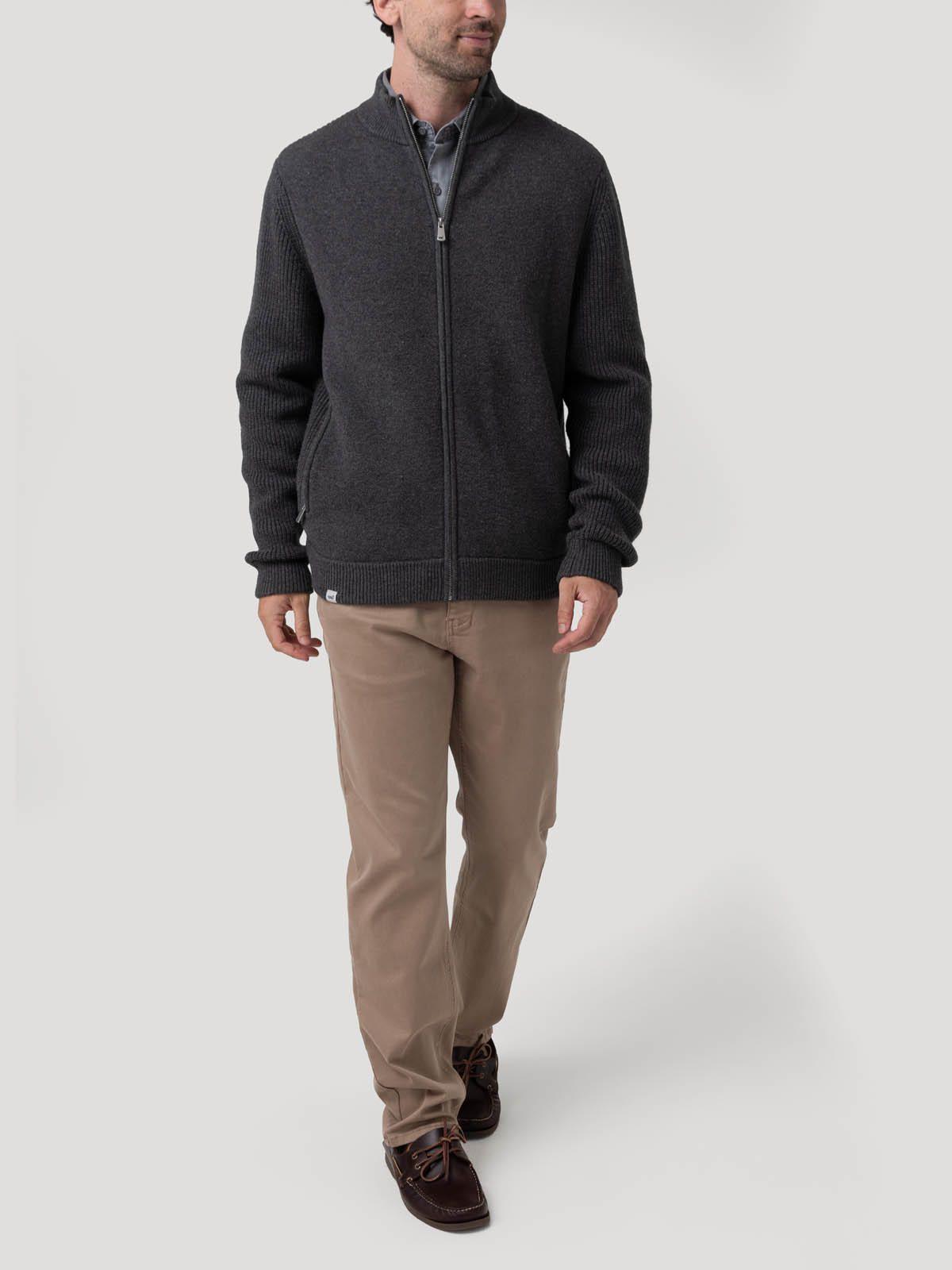 Sweater Poliéster Hombre Keld Gris-7