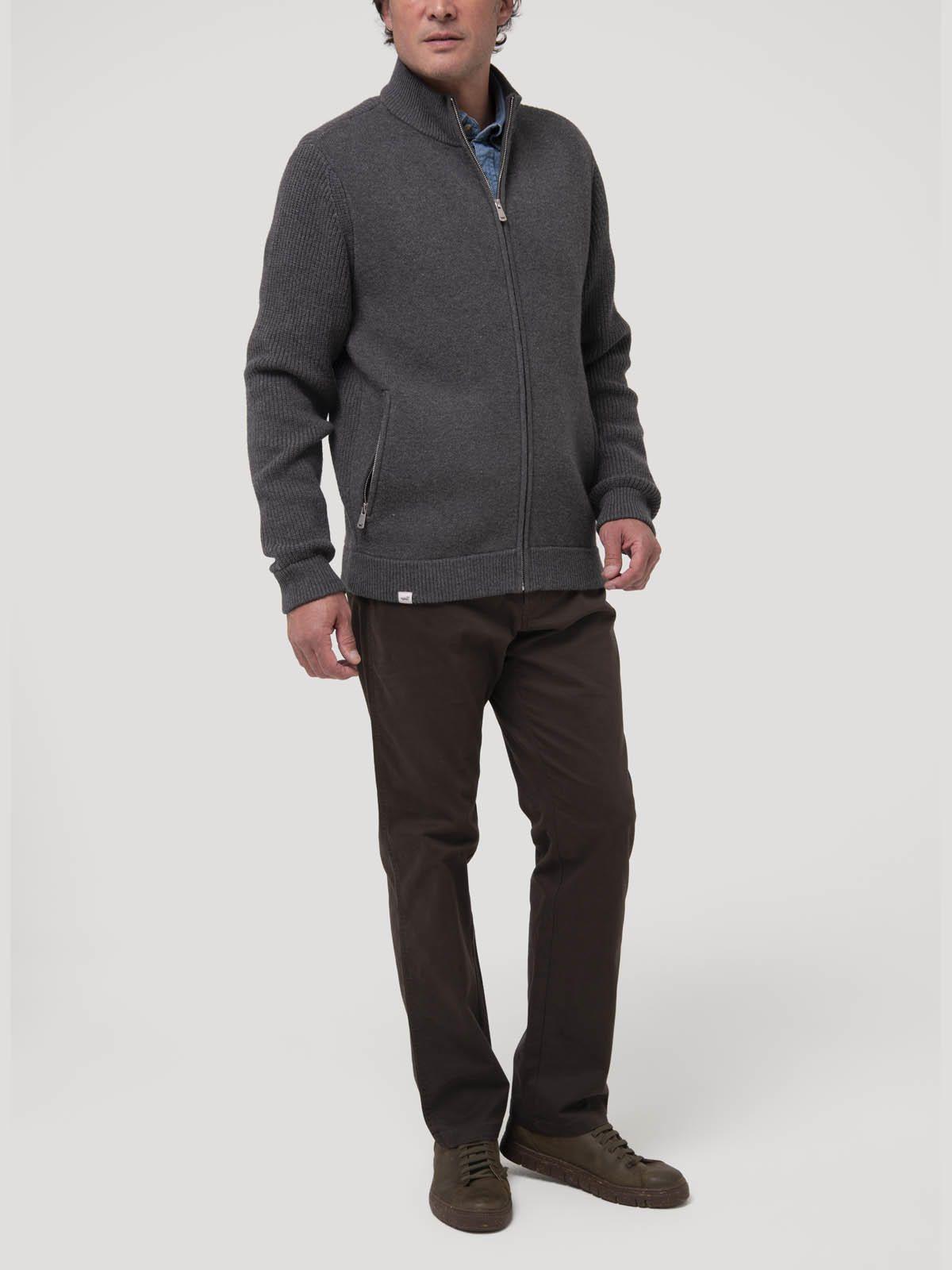 Sweater Poliéster Hombre Keld Gris-8