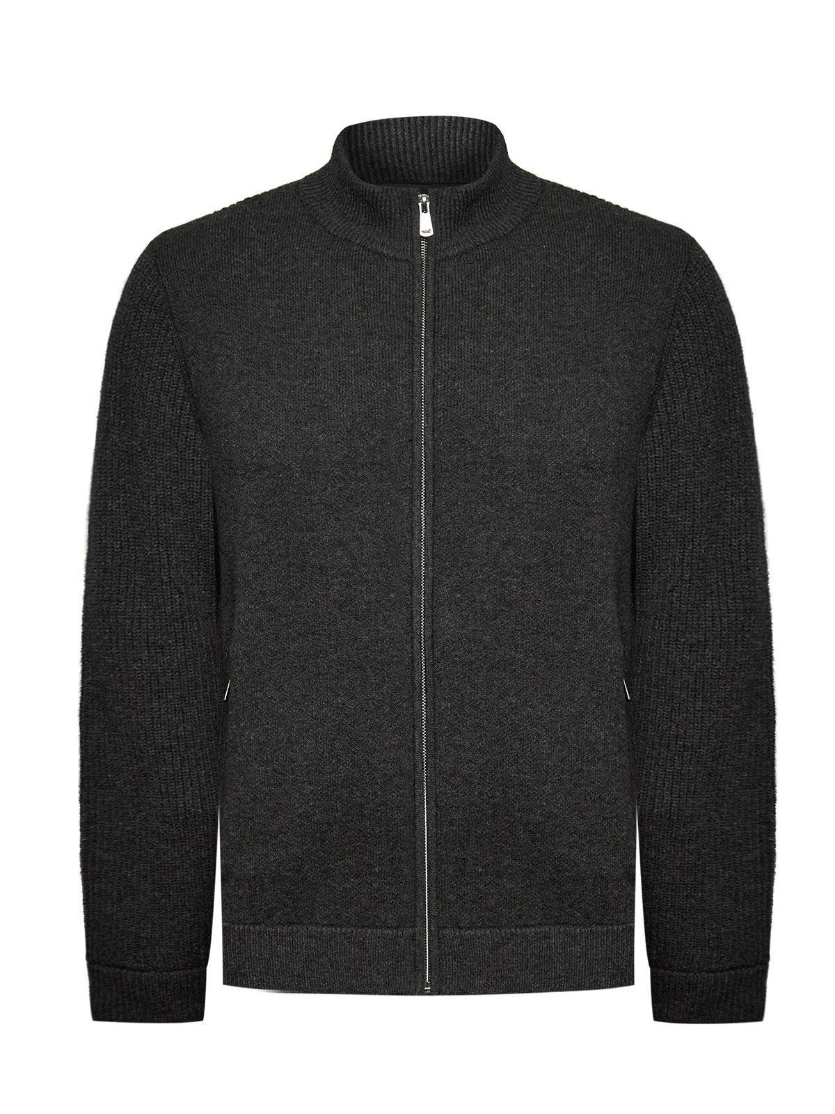 Sweater Poliéster Hombre Keld Gris-0