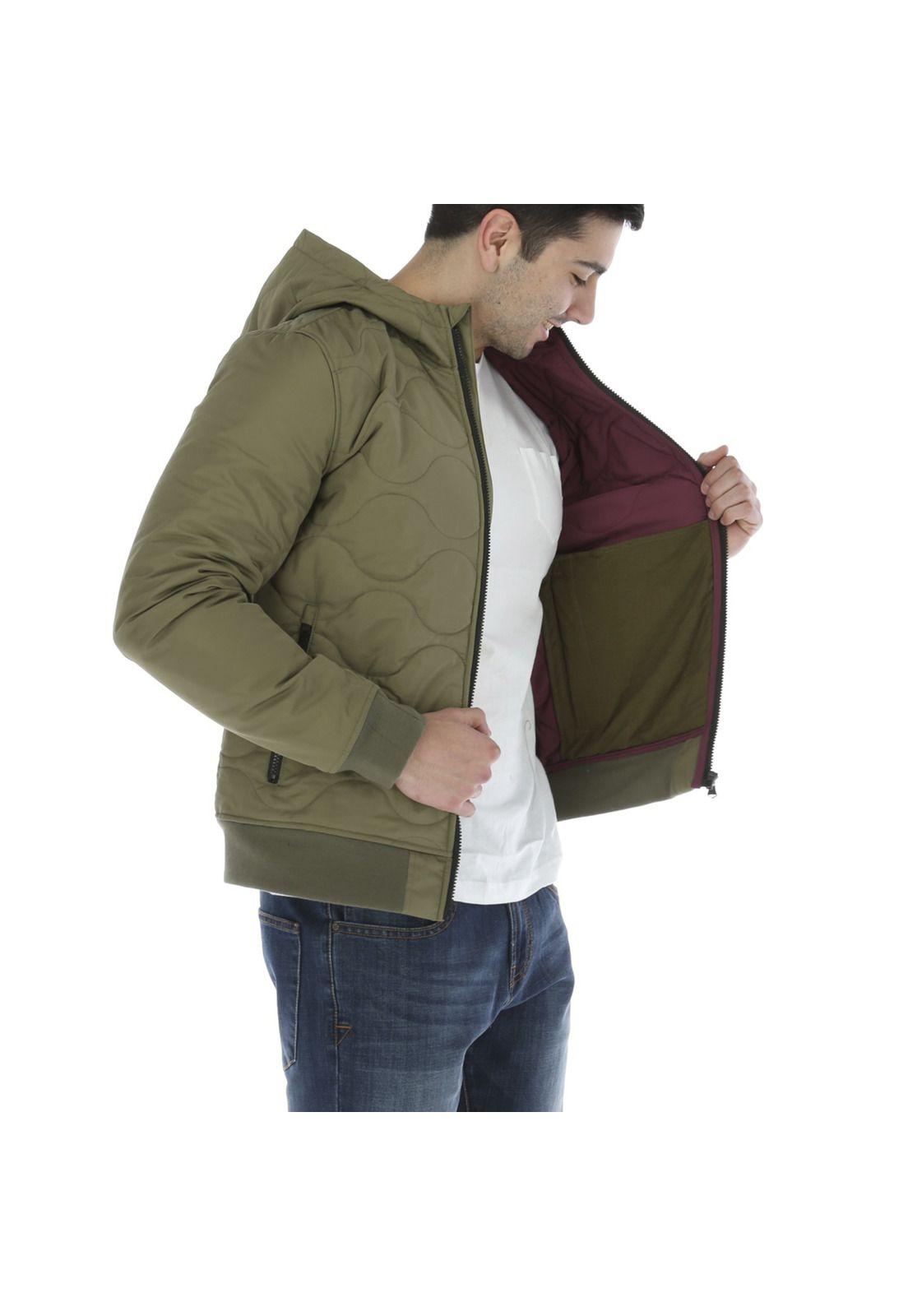 CHAQUETA HOMBRE GRAF QUILTED JACKET VERDE-3