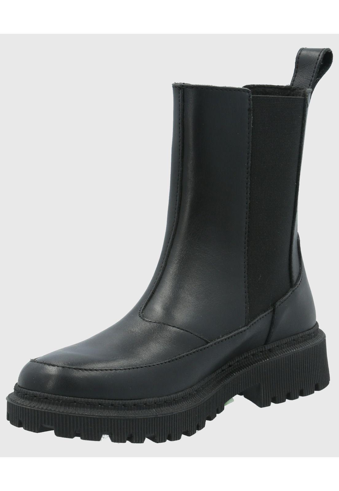 Botin Cuero Mujer Bibury Negro-4