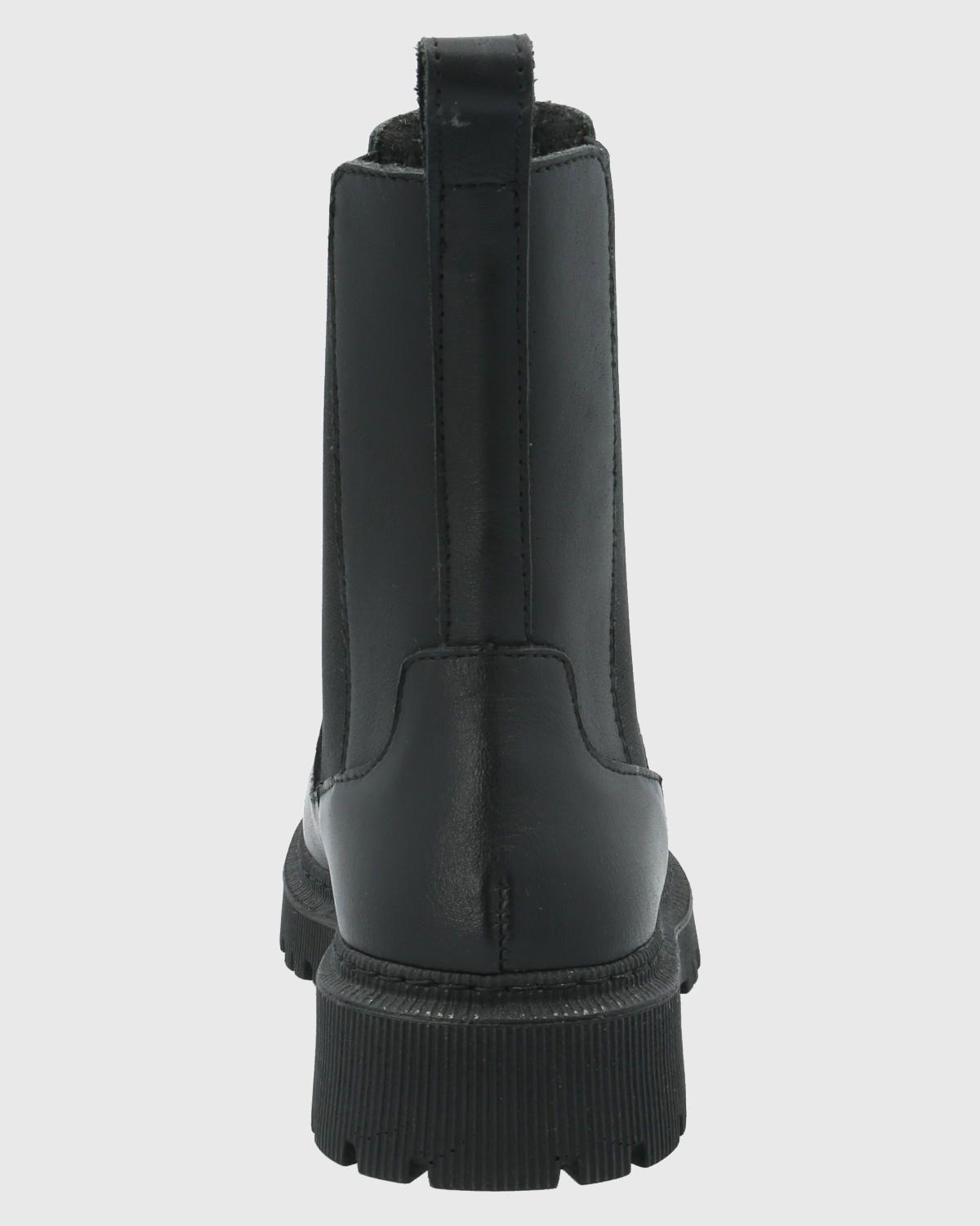 Botin Cuero Mujer Bibury Negro-6