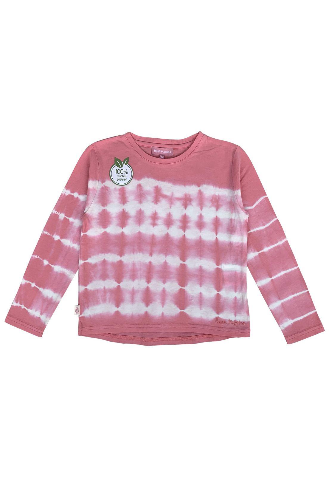 Polera Anahi Niña Algodón Rosa-0