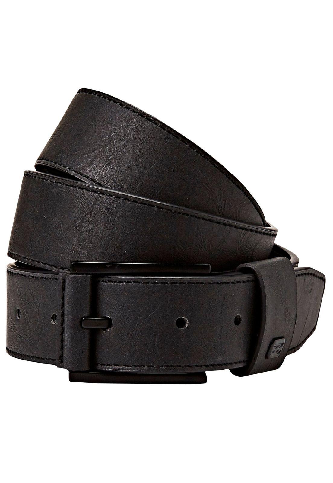 Cinturon Hombre Gaviotas Negro-0