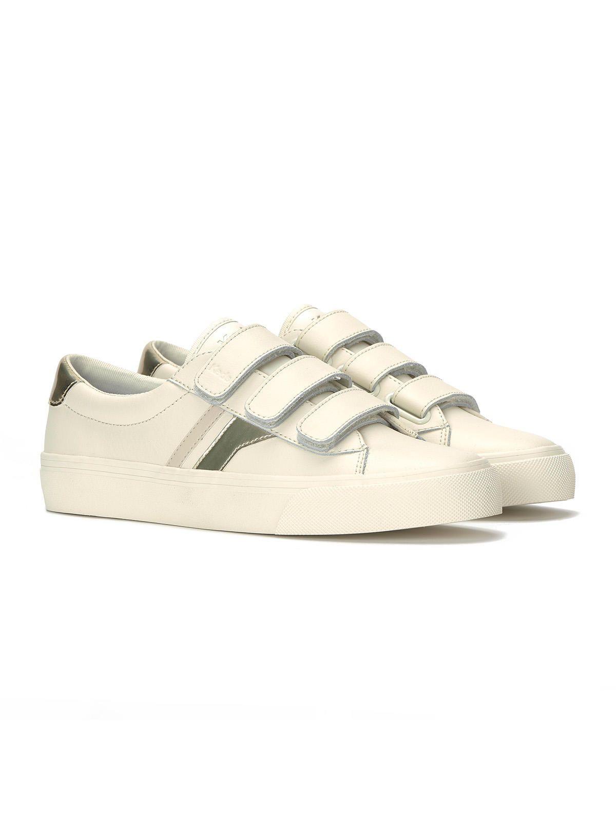 Zapatilla Cuero Mujer Jump Kick V Lthr Beige-1