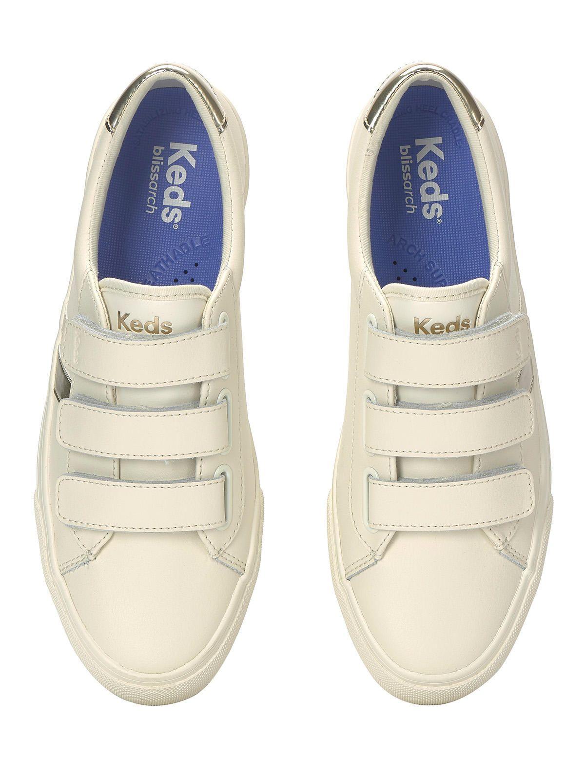 Zapatilla Cuero Mujer Jump Kick V Lthr Beige-3