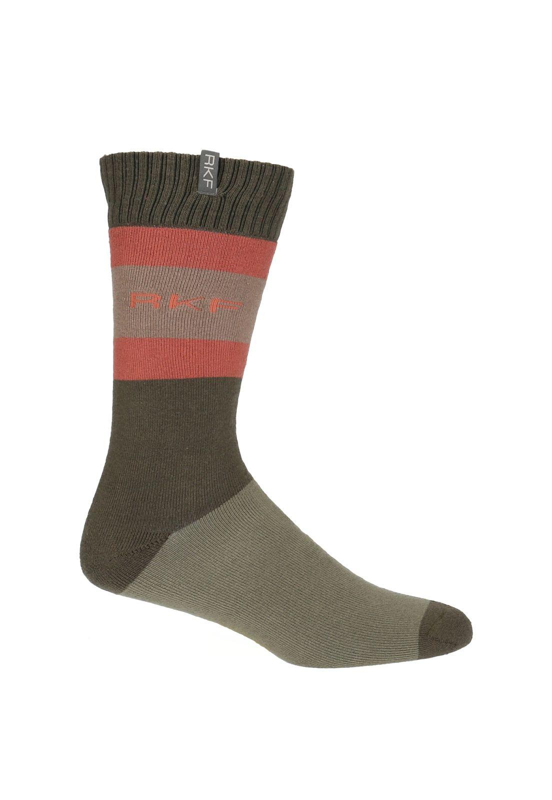 Calcetín Hombre Heavy Block Amarillo-0