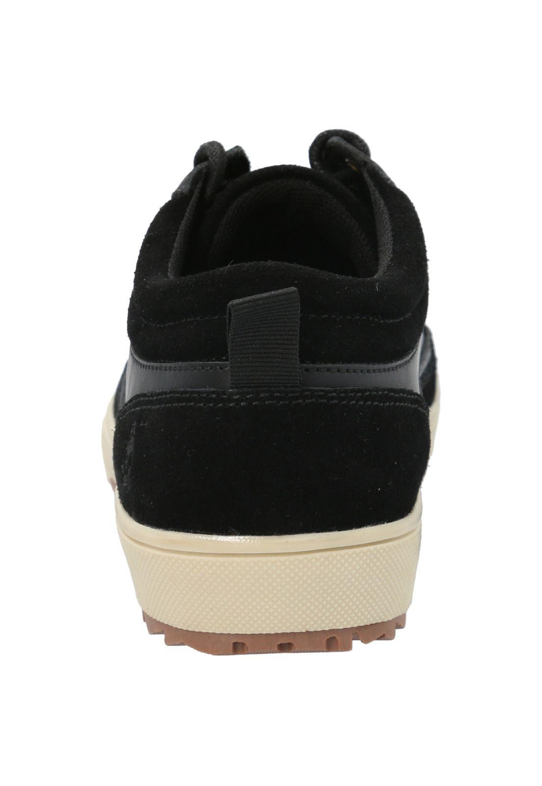 Zapatilla Cuero Niño Slalom Low Azul-6