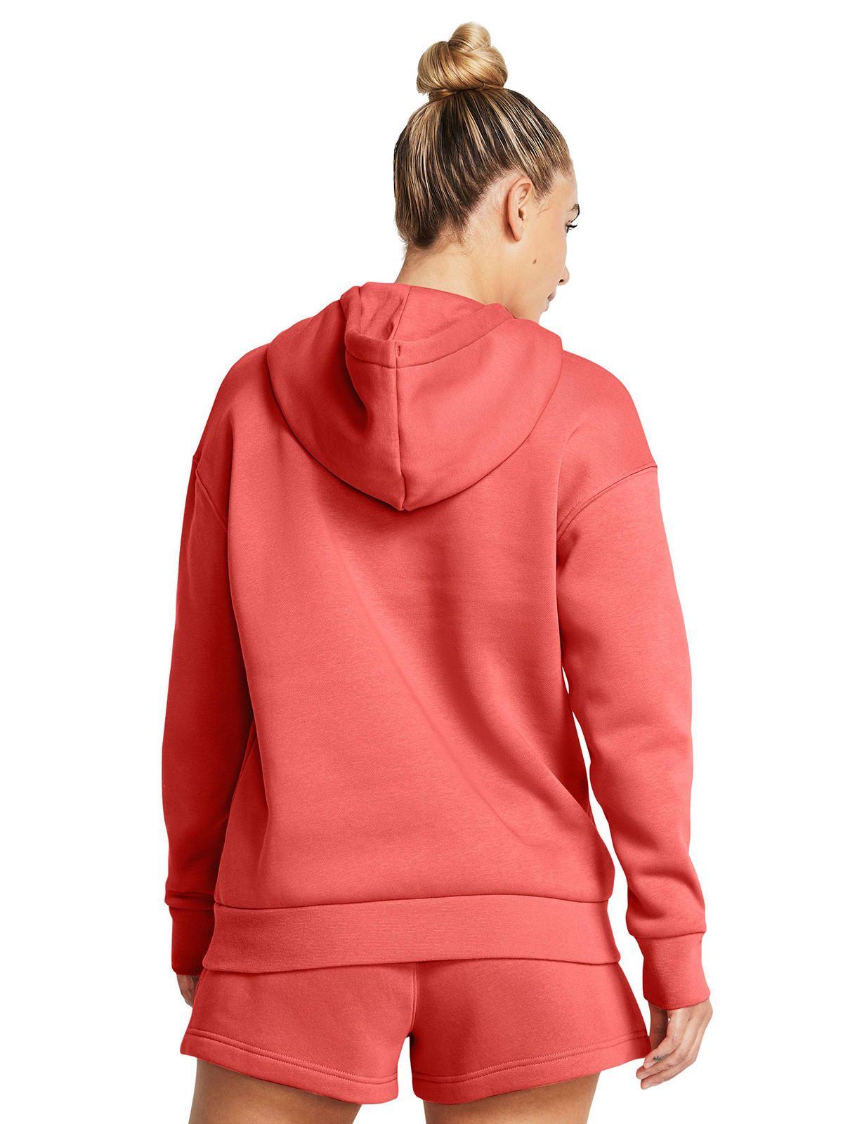 Polerón UA Essential para mujer Rosado-4