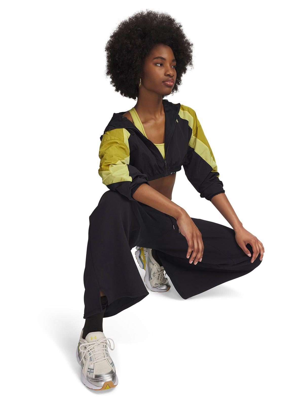 Chaqueta Lifestyle para Mujer Icon Negro/Verde-3