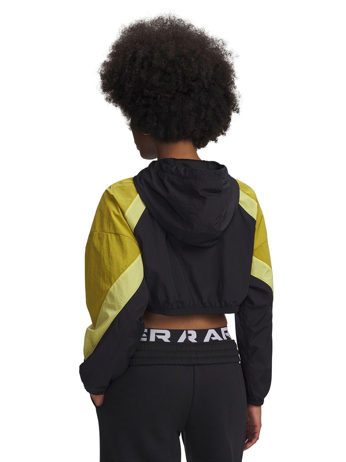 Chaqueta Lifestyle para Mujer Icon Negro/Verde-1