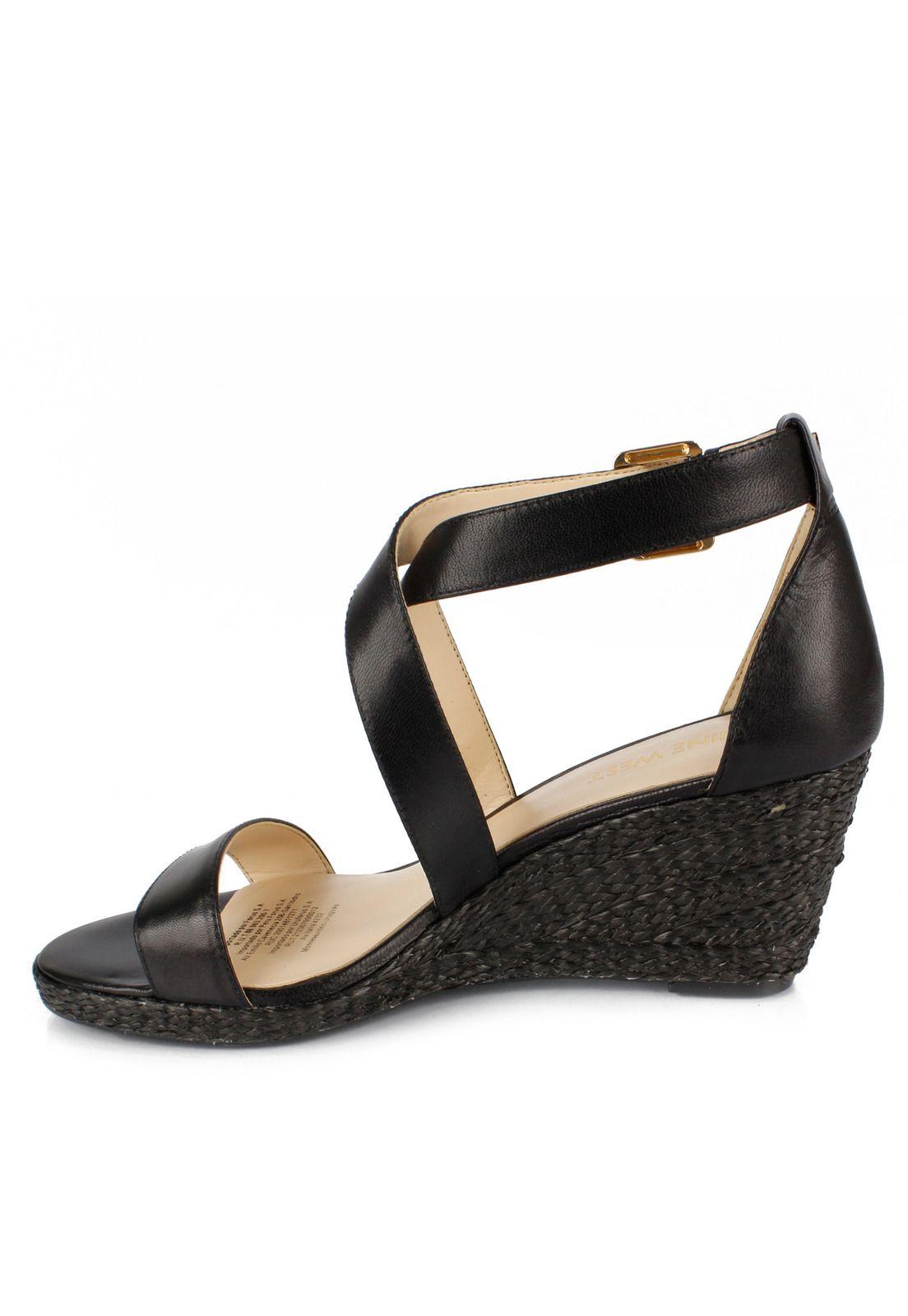 Sandalia Cuero Jay Negro Mujer-2