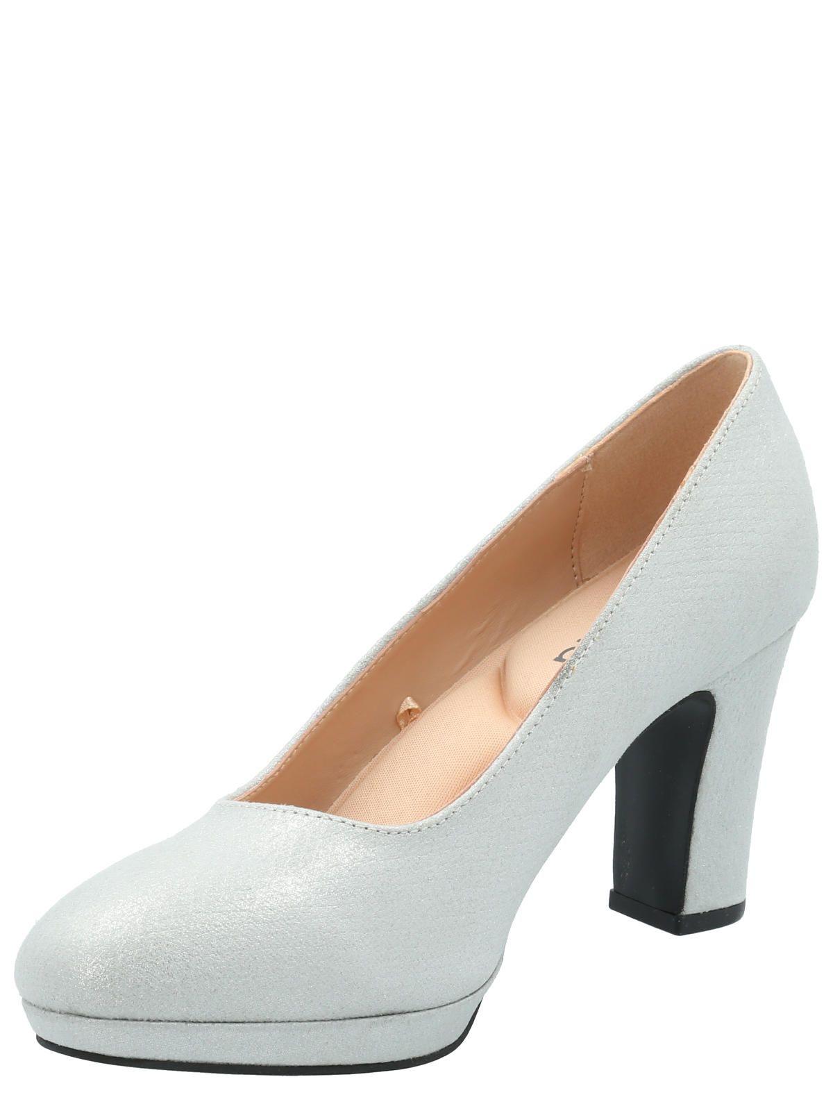 Zapato Mujer Azucena Plateado-4