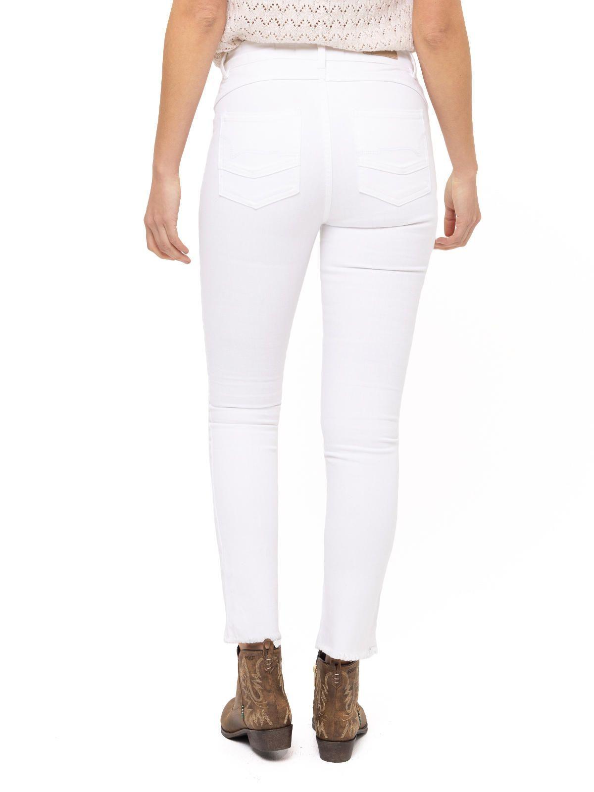 Jeans Natural Flex Leman Blanco Mujer-1