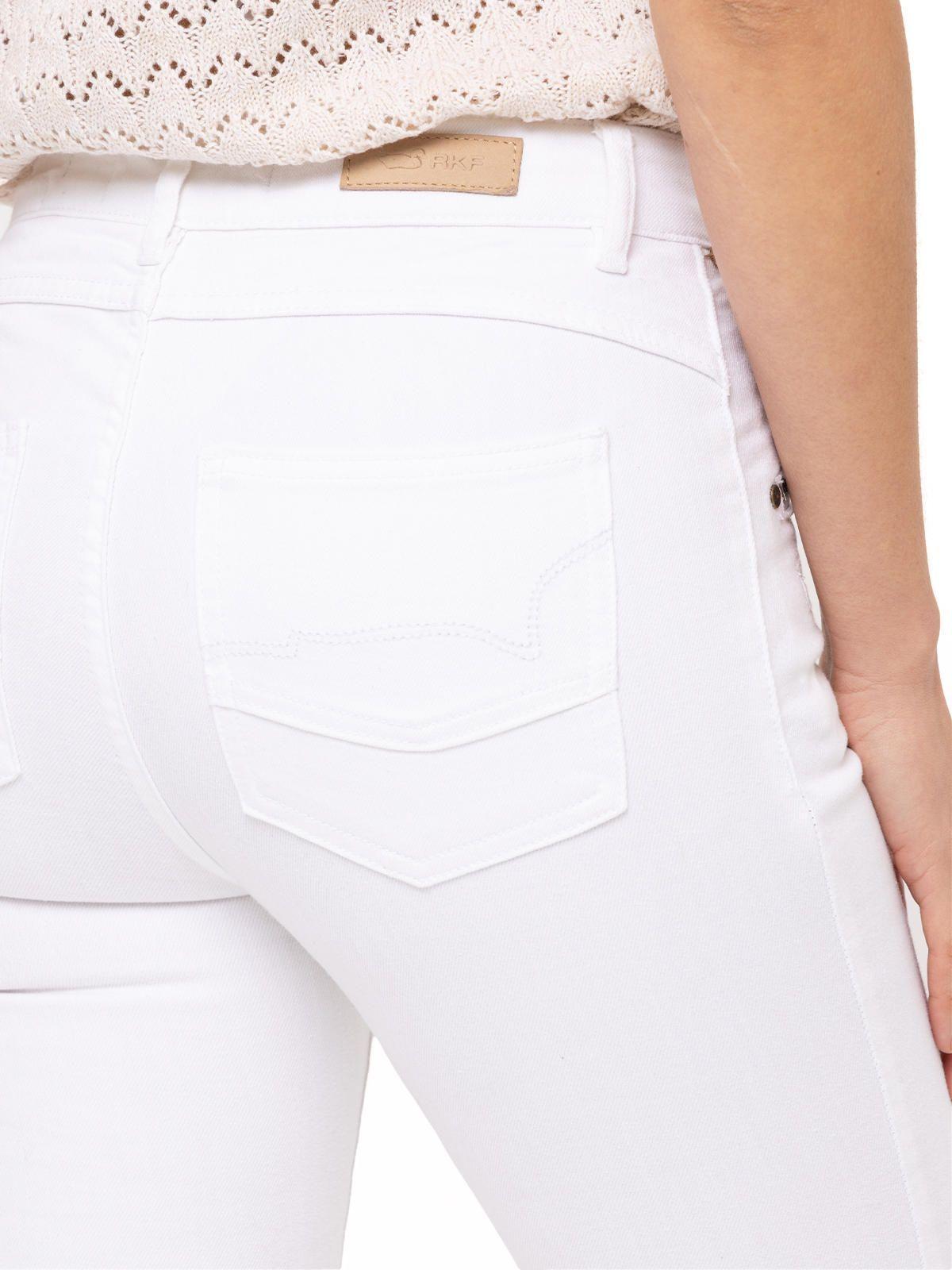Jeans Natural Flex Leman Blanco Mujer-4