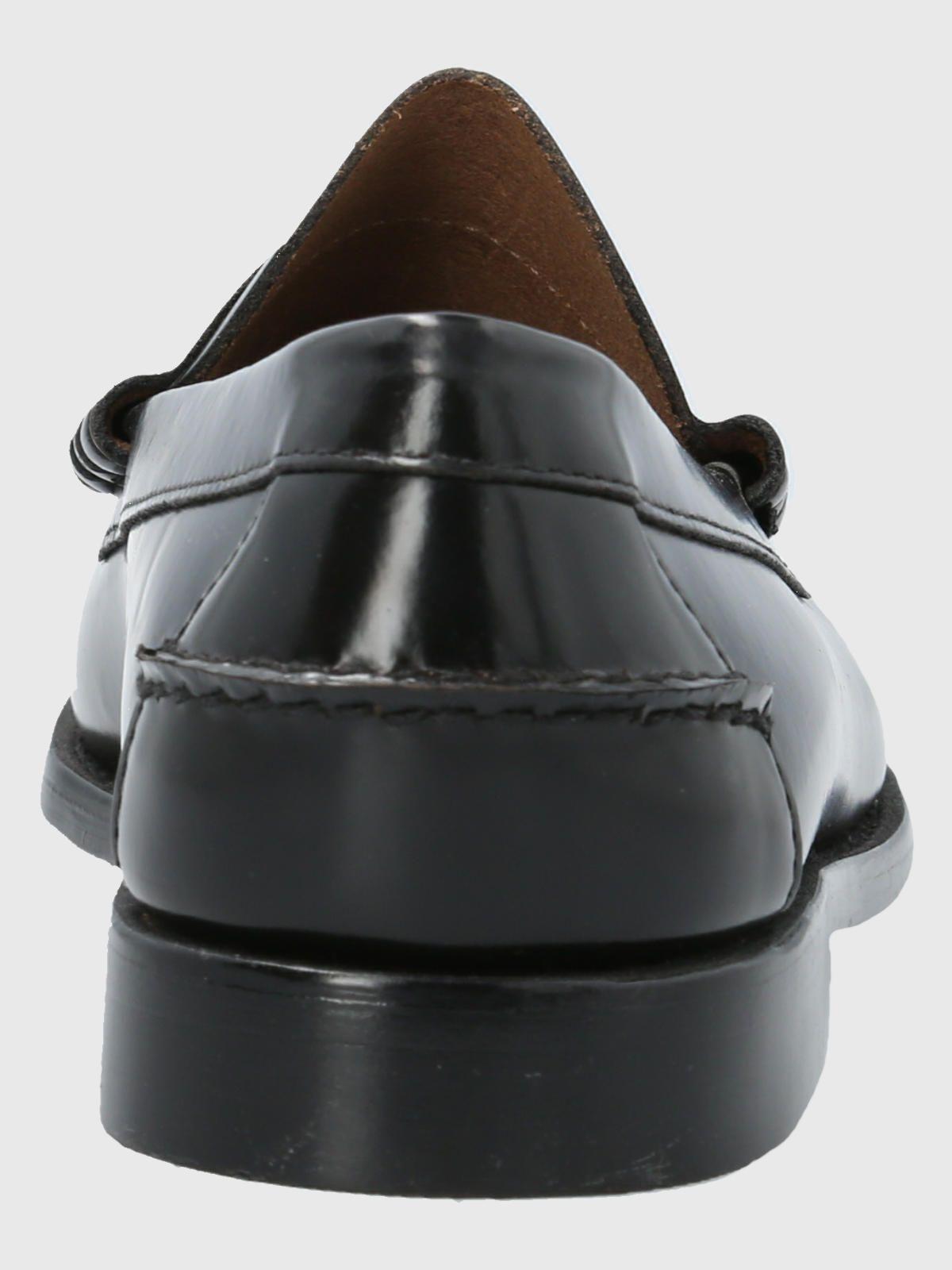 Mocasin Cuero Prada Negro-6