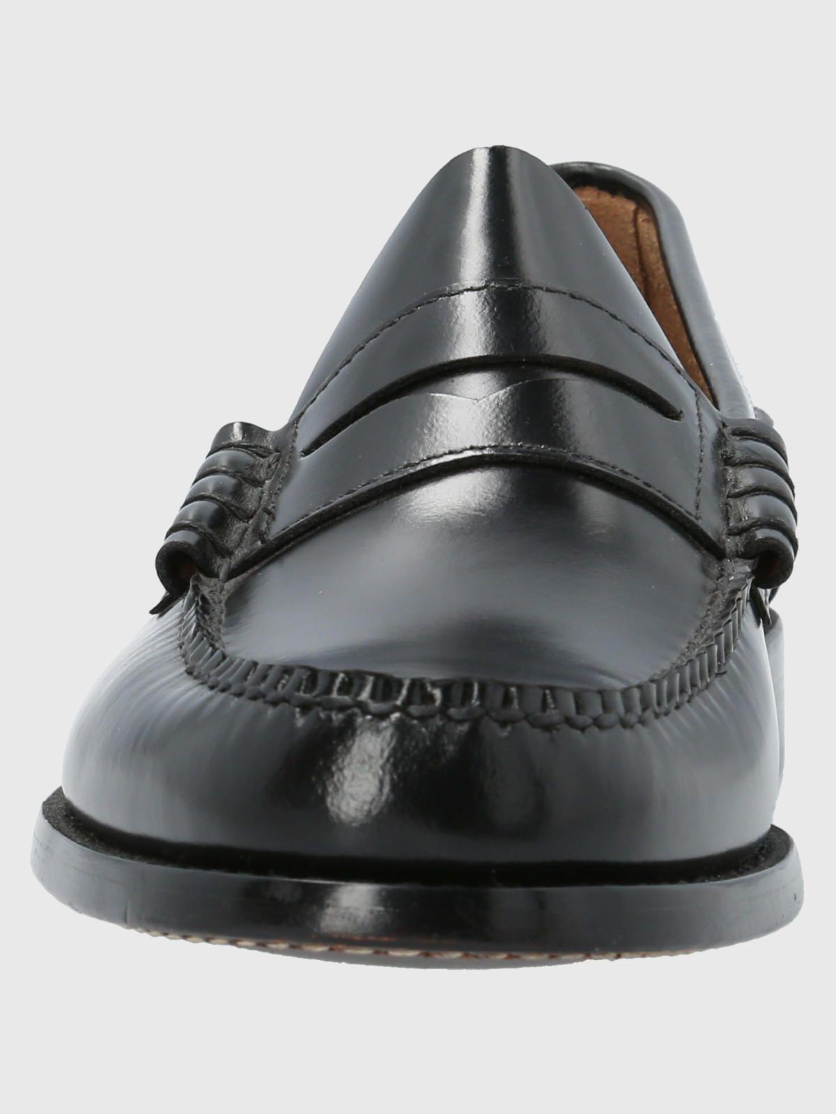 Mocasin Cuero Prada Negro-3