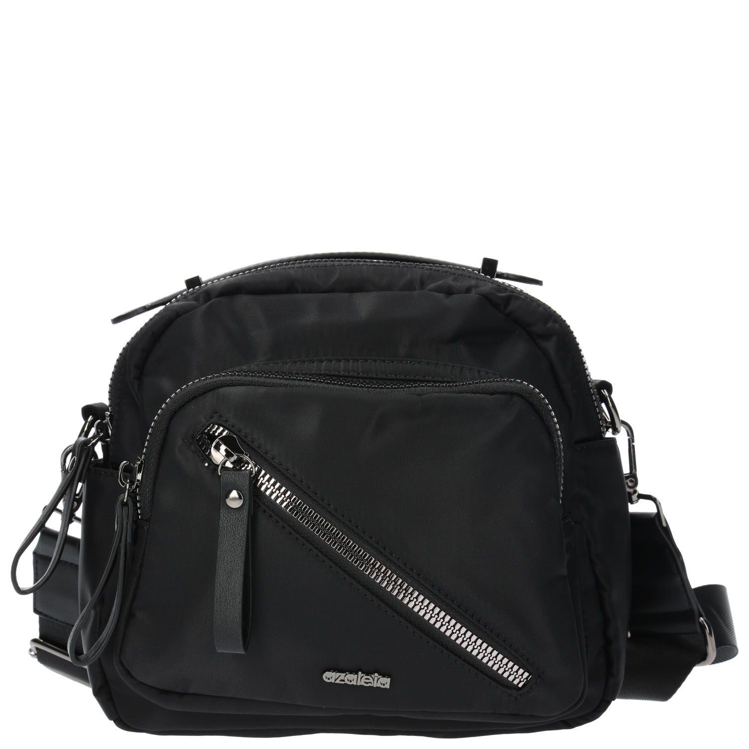 Cartera De Hombro Casual Nora Cross Negro Mujer-0
