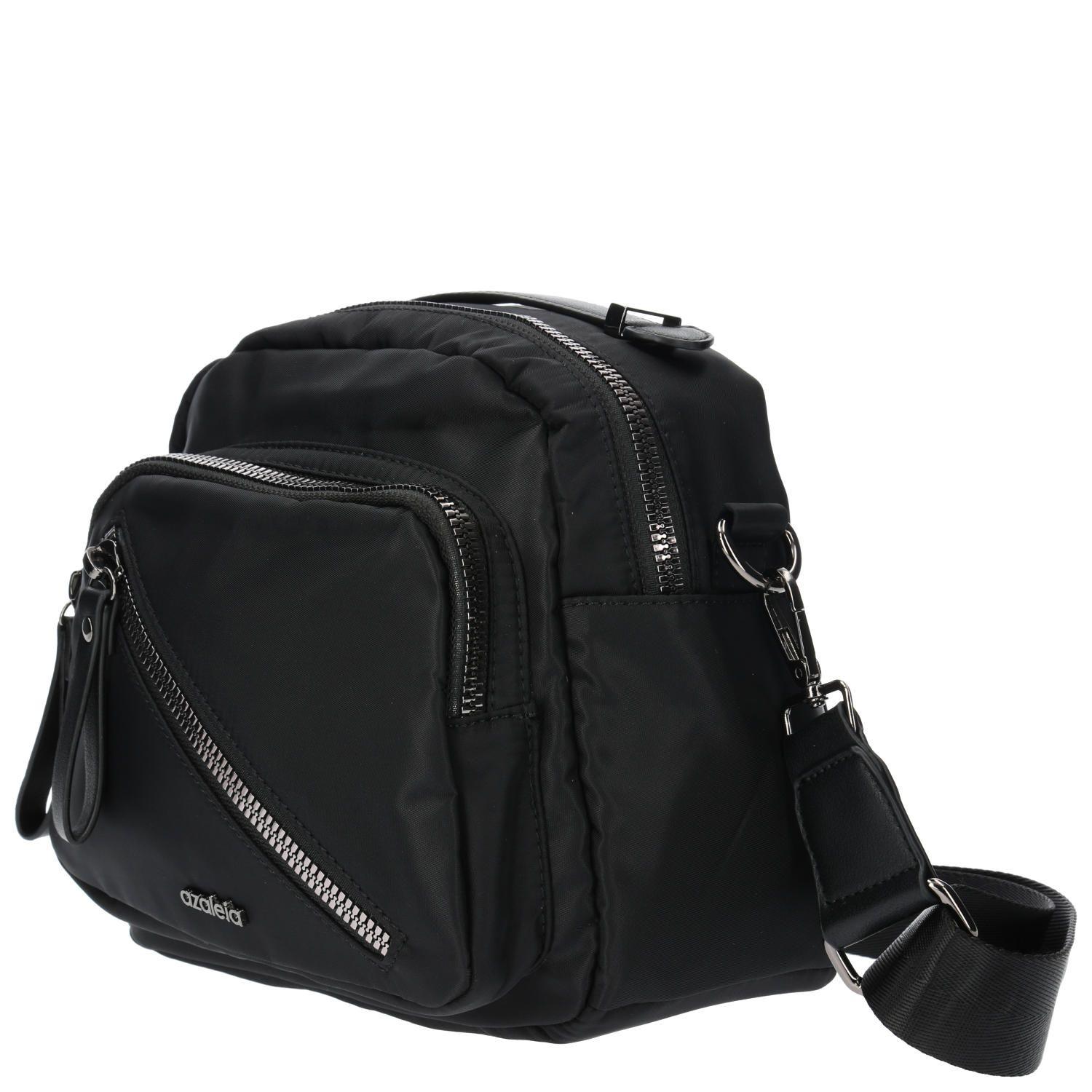 Cartera De Hombro Casual Nora Cross Negro Mujer-1