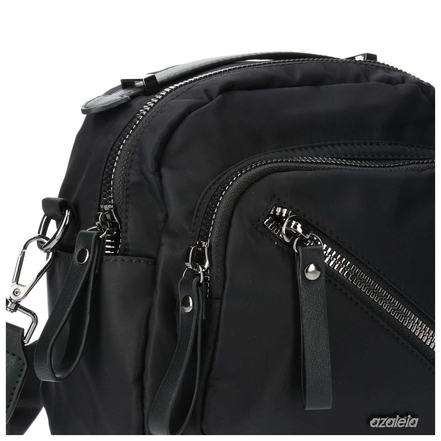 Cartera De Hombro Casual Nora Cross Negro Mujer-3