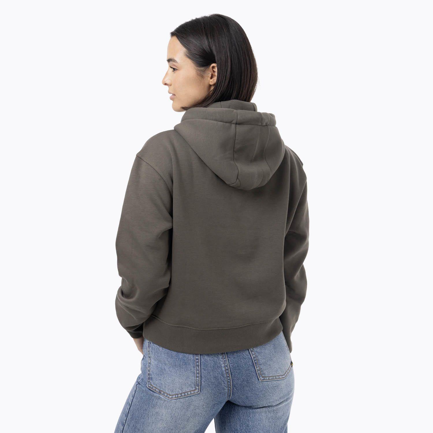 Polerón Mujer Logo Hoodie Verde-3