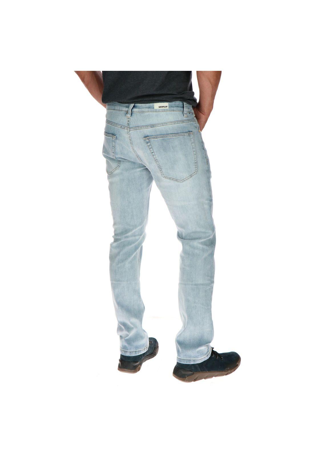 Jeans Hombre Ninety Eight Slim Celeste-2