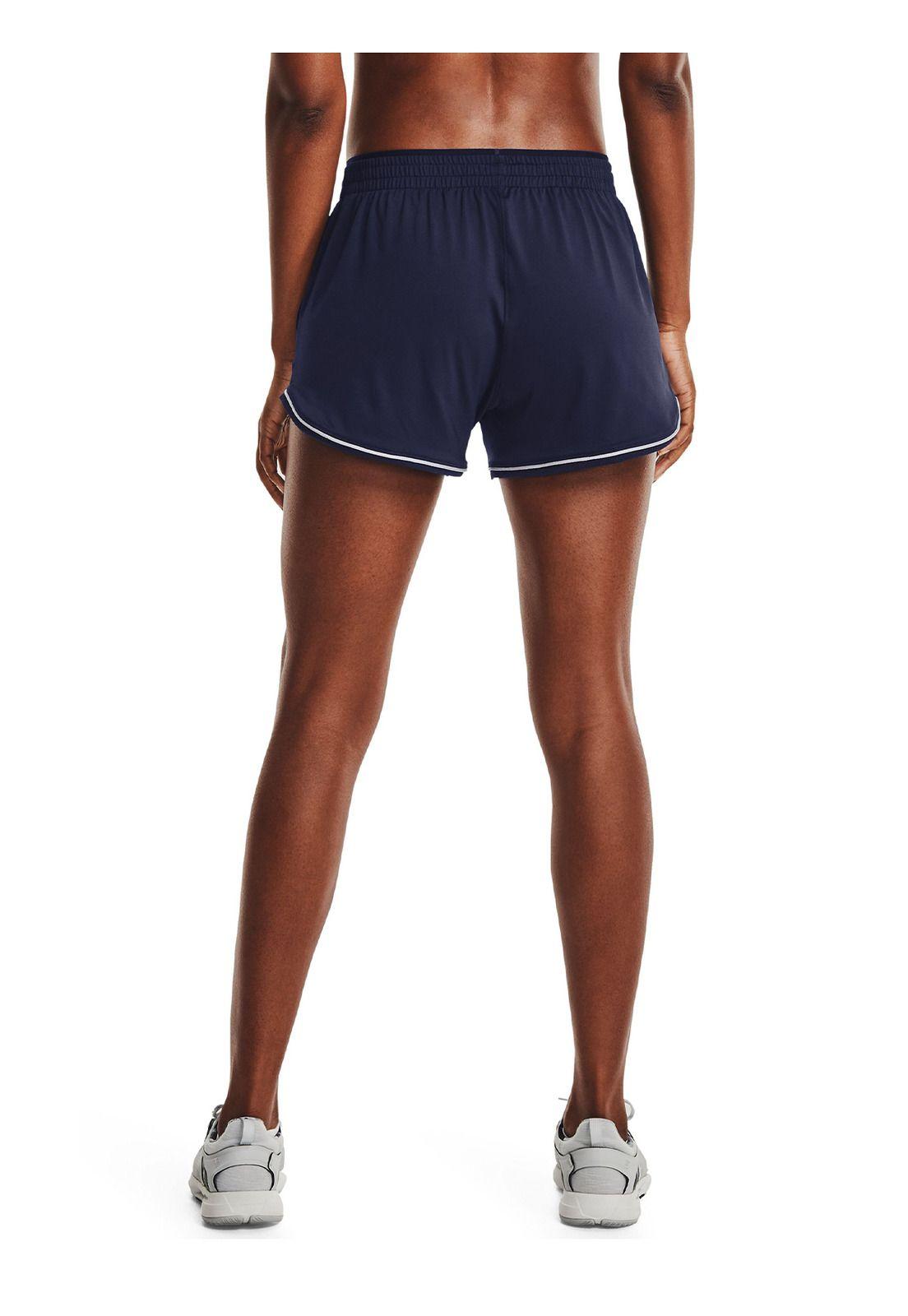 Shorts UA para Mujer Azul Marino-4