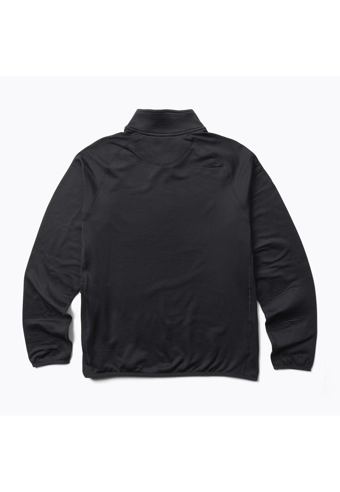 Polerón Hombre Geotex 1/4 Zip Negro-1