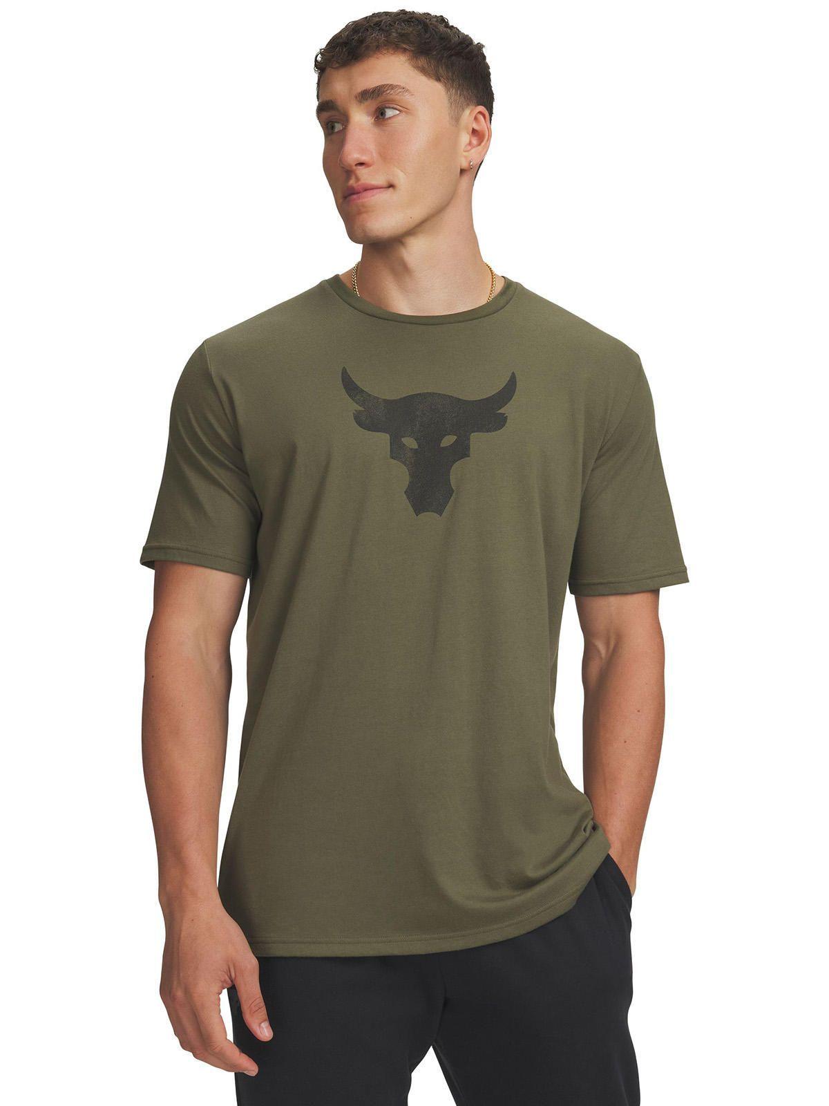 Polera M/C UA Project Rock Payoff Graphic Verde Hombre-0