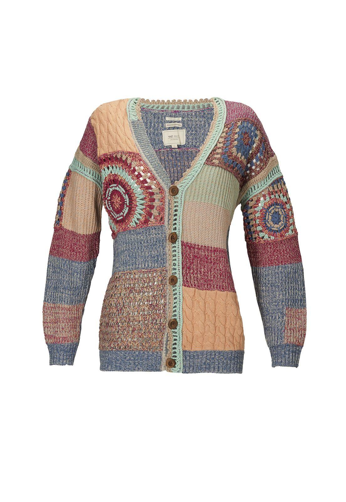 Polerón Mujer Ambar Multicolor-0