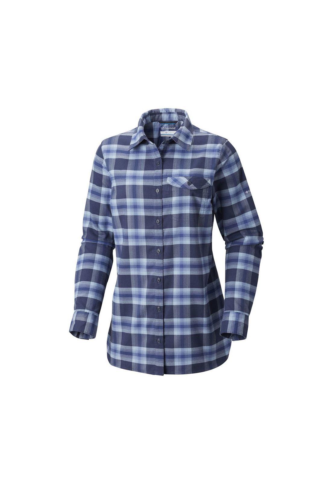 Blusa M/L Silver Flannel Tunic Azul-0