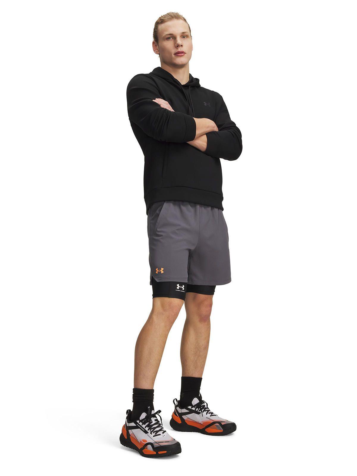 Short Hombre Vanish Woven 6" Gris-3