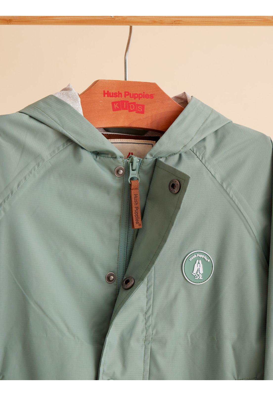 Chaqueta Waterproof Niño Wind Verde-4