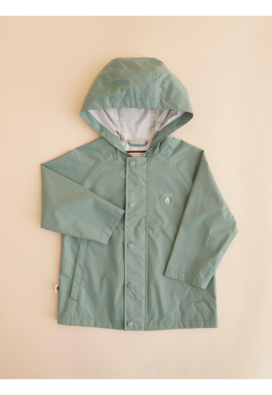 Chaqueta Waterproof Niño Wind Verde-5