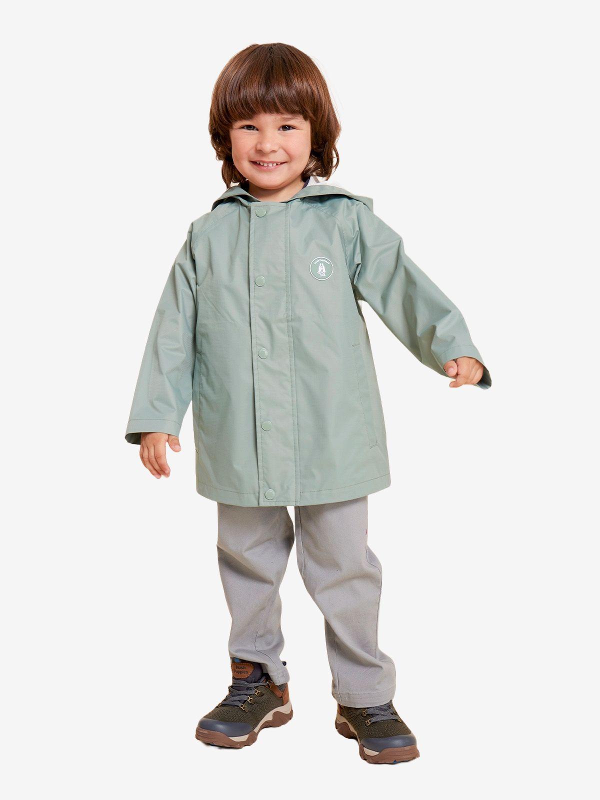 Chaqueta Waterproof Niño Wind Verde-0