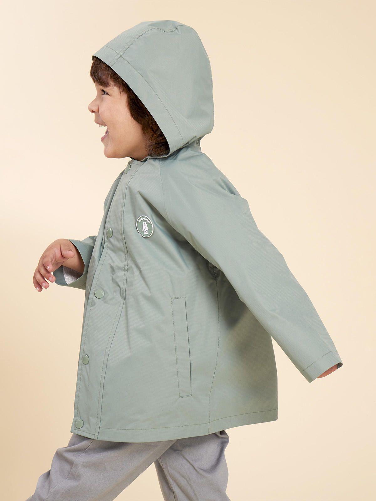 Chaqueta Waterproof Niño Wind Verde-1