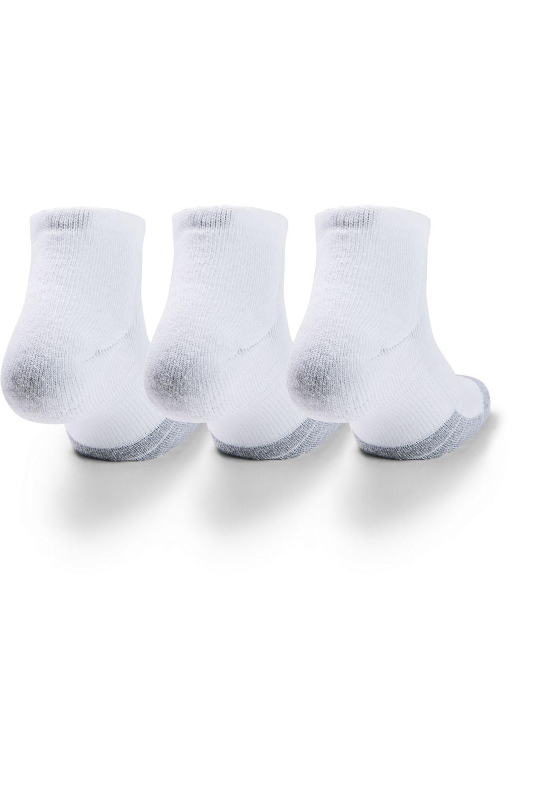 Calcetín Heatgear Low Cut 3Pk Blanco-1