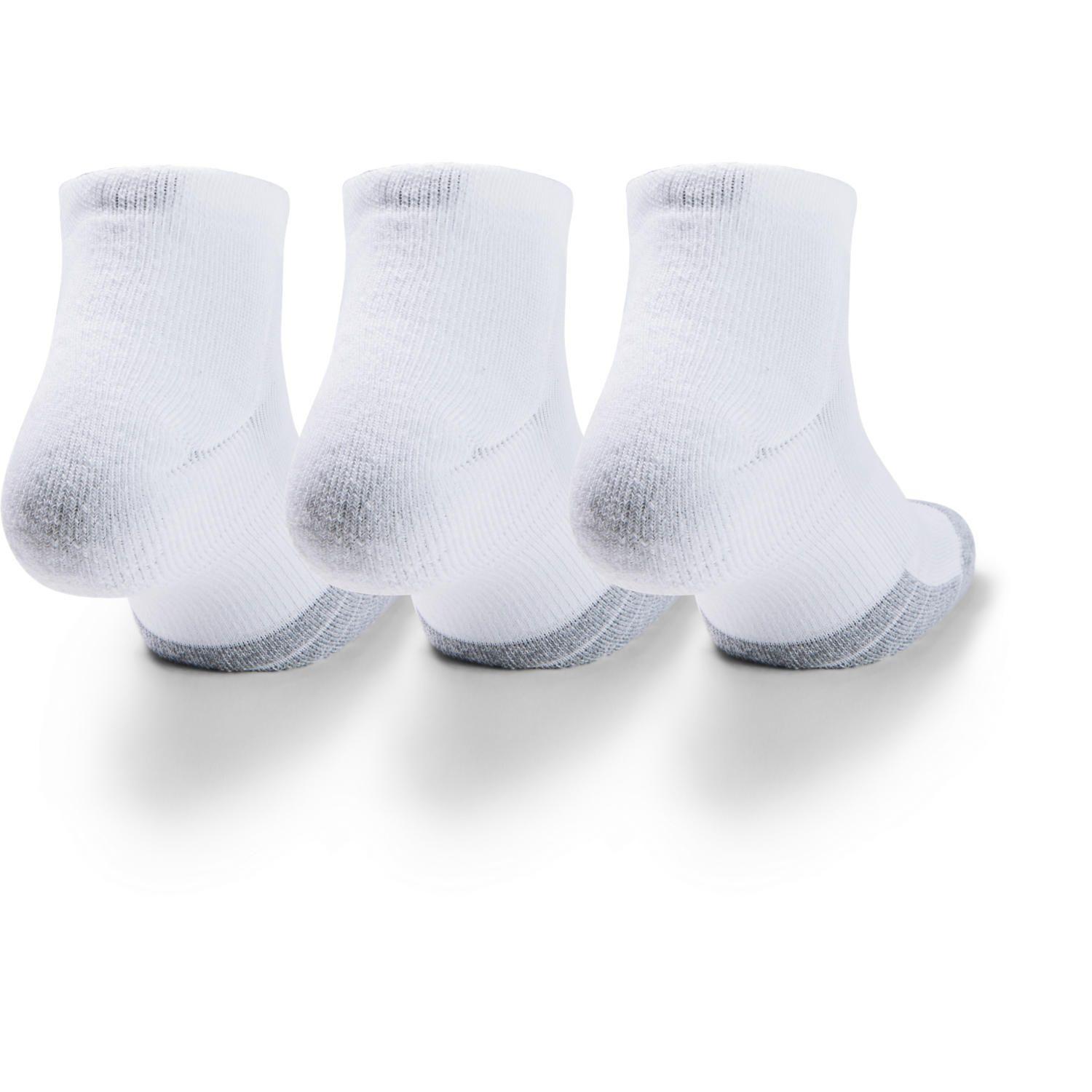 Calcetín Heatgear Low Cut 3Pk Blanco-1
