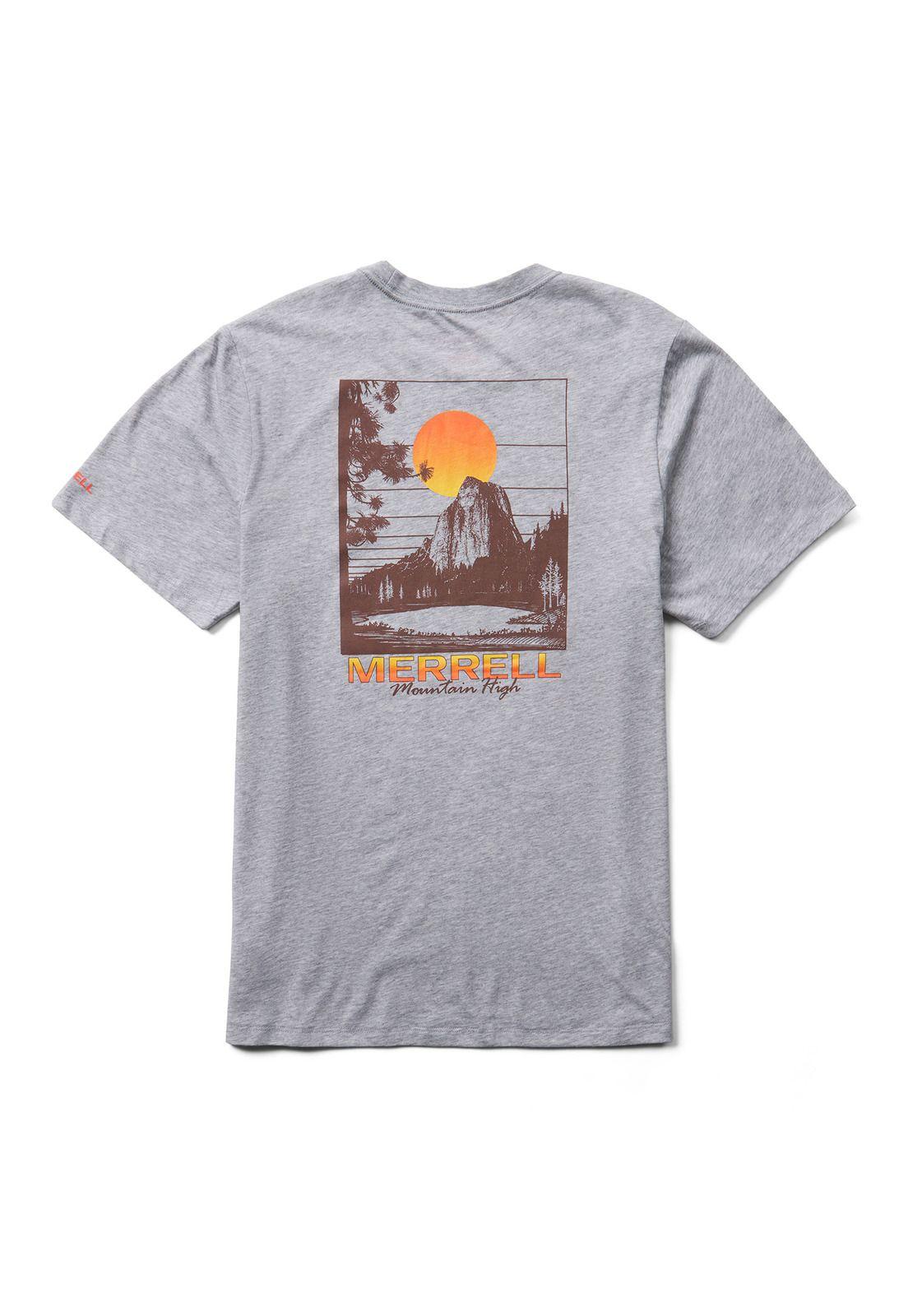 Polera Hombre Mono Mountain Gris-1